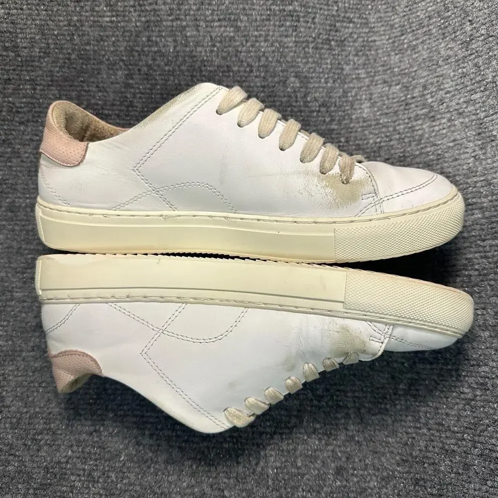 Axel Arigato Women’s Clean 90 Sneakers Minimalist Leather Colorblock Shoes 7.5